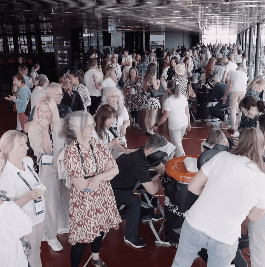 Attendees at the Swedish Fascia Convention