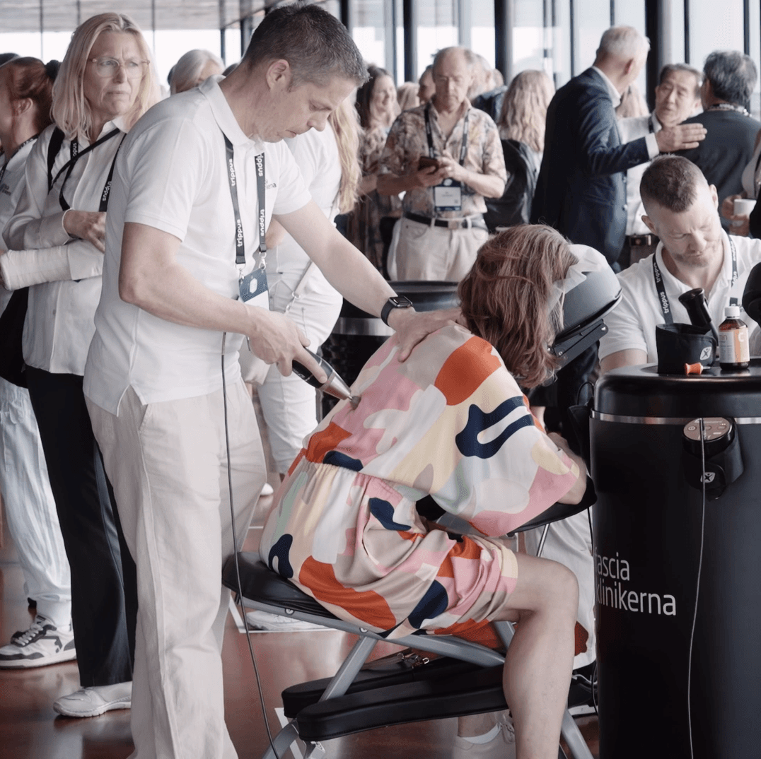 Fascia treatment at the convention